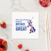 BREXIT - document voor Groot-Brittannië Servet (Insitu)