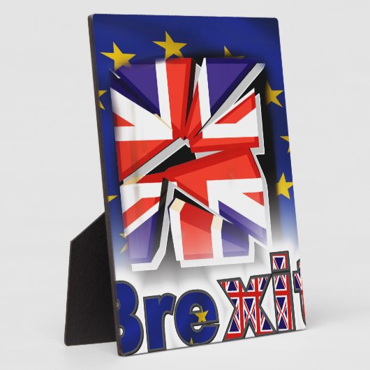brexit fotoplaat (Zijkant)