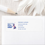 BREXIT GROOT BRITTANNIË - Adresetiketten Etiket (Insitu)