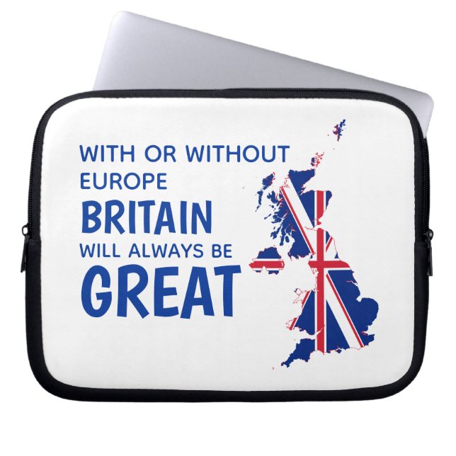 BREXIT Groot-Brittannië Europa Laptop Sleeve (Voorkant)