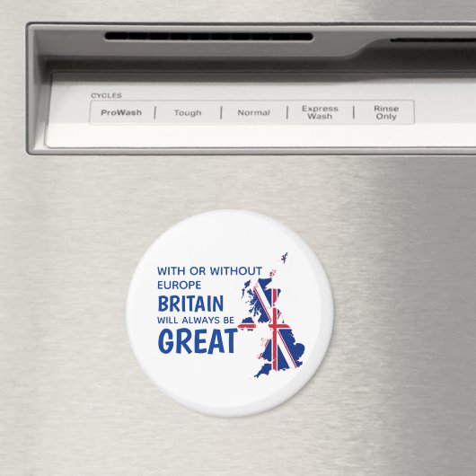 BREXIT GROOT-BRITTANNIË MAGNEET (Insitu (Vaatwasser))