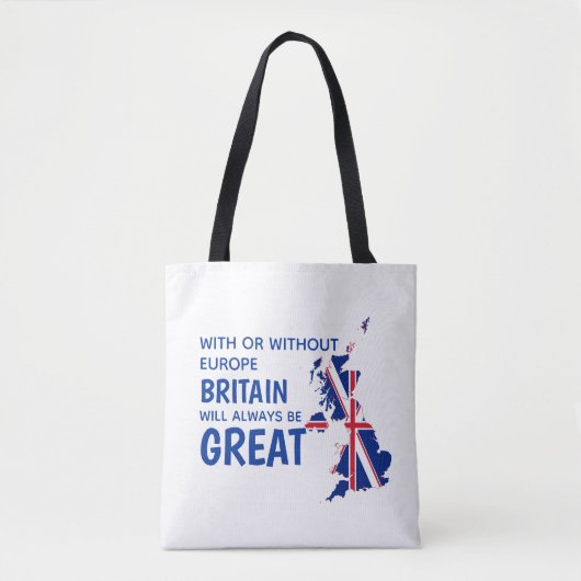 BREXIT GROOT-BRITTANNIË TOTE BAG (Voorkant)