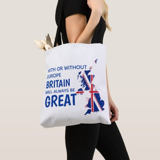 BREXIT GROOT-BRITTANNIË TOTE BAG (Dichtbij)