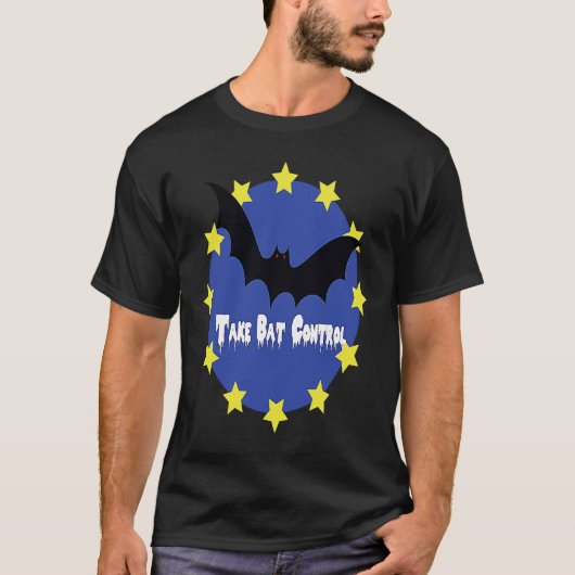 Brexit Halloween  Take Bat Control T-shirt (Voorkant)