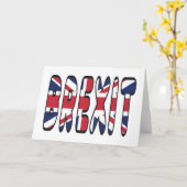 Brexit Kaart (Gele Bloem)