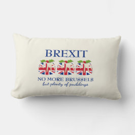 BREXIT | Kerstpudding | UNION JACK Kussen