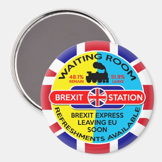 Brexit Magneet (Voorkant / Achterkant)