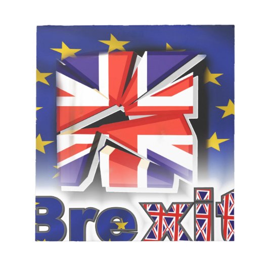 brexit notitieblok (Voorkant)