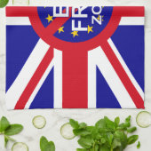 Brexit/Onafhankelijkheidsdag Theedoek (Gevouwen)