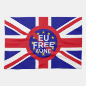 Brexit/Onafhankelijkheidsdag Theedoek (Horizontaal)