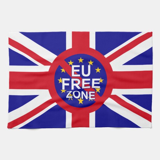 Brexit/Onafhankelijkheidsdag Theedoek (Horizontaal)