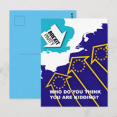 Brexit Party Papa's Leger Briefkaart (Voorkant / Achterkant)