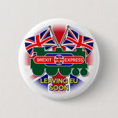 Brexit Ronde Button 5,7 Cm (Voorkant)