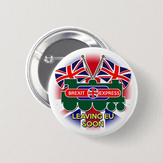 Brexit Ronde Button 5,7 Cm (Voorkant /achterkant)