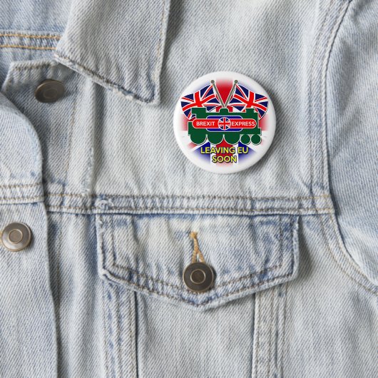 Brexit Ronde Button 5,7 Cm (In situ)
