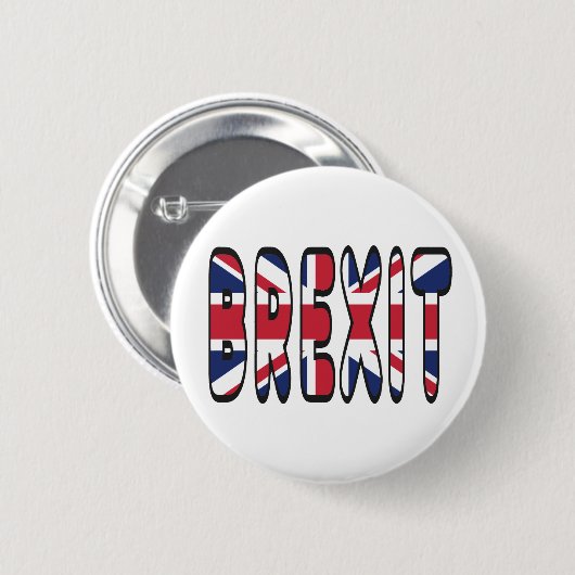 Brexit Ronde Button 5,7 Cm (Voorkant /achterkant)