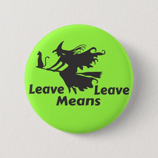 brexit ronde button 5,7 cm (Voorkant)