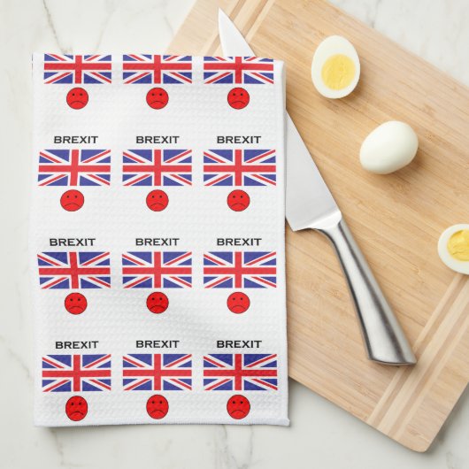 Brexit - So Sad Theedoek (Quarter Fold)