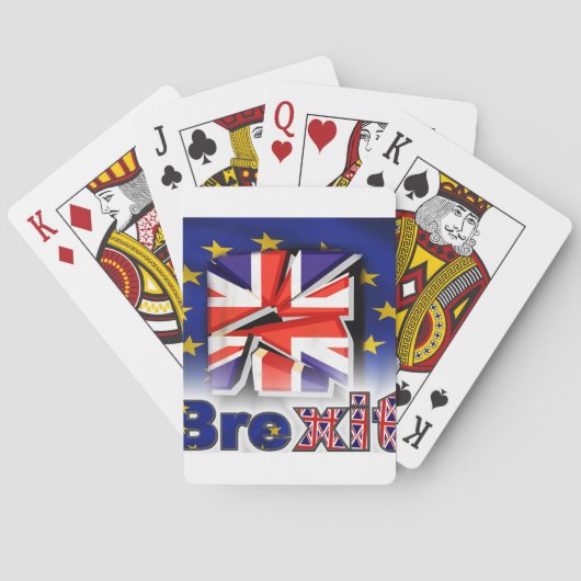 brexit speelkaarten (Achterkant)