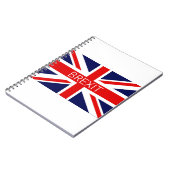 BREXIT UNION JACK - AFBEELDING VAN HOGE KWALITEIT NOTITIEBOEK (Linkerzijde)