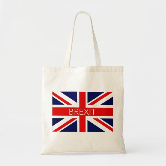 BREXIT UNION JACK - AFBEELDING VAN HOGE KWALITEIT TOTE BAG (Voorkant)