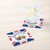 BREXIT Union Jack Conversation Starter Kartonnen Onderzetters (Insitu)