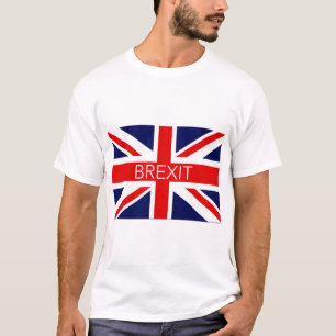 BREXIT UNION JACK - HOGE KWALITEIT AFBEELDING T-SHIRT