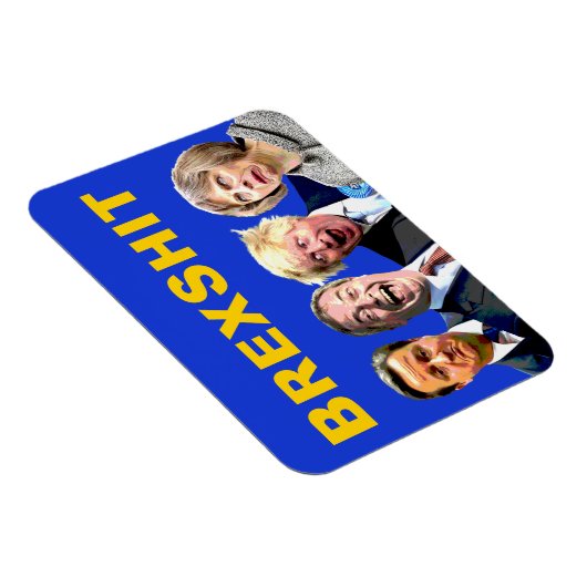 BREXSHIT, grappig anti-Brexit referendum bericht: Magneet (Rechterzijde)