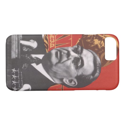 Brezhnev Case-Mate iPhone Case (Achterkant (Horizontaal))