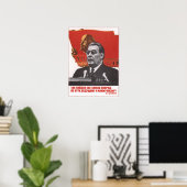 Brezhnev Poster (Thuiskantoor)
