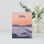 Brezovica Servië Briefkaart (Staand voorkant)