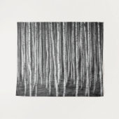 Brezový grove berkenbomen, rusland wandkleed (Voorkant (horizontaal))