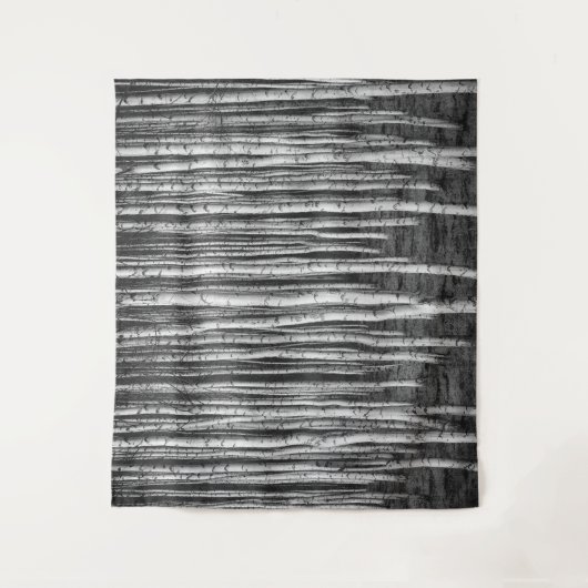 Brezový grove berkenbomen, rusland wandkleed (Voorkant)