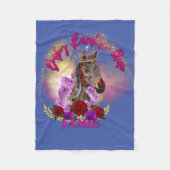 BRHM GLAMEROUS GLITTER FLEECE DEKEN (Voorkant)