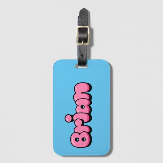 Brian Bagagelabel (Voorkant (verticaal))