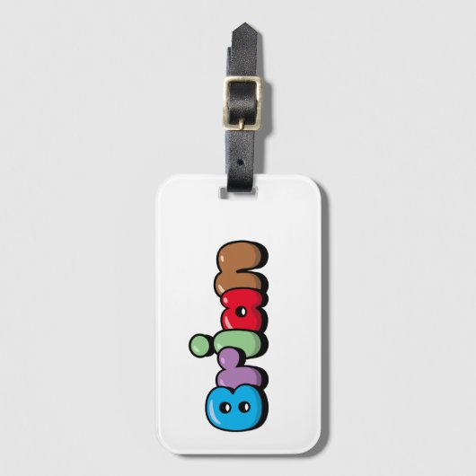 Brian Bagagelabel (Voorkant (verticaal))