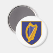 Brian Boru Harp - Symbool van Ierland Magneet (Voorkant / Achterkant)