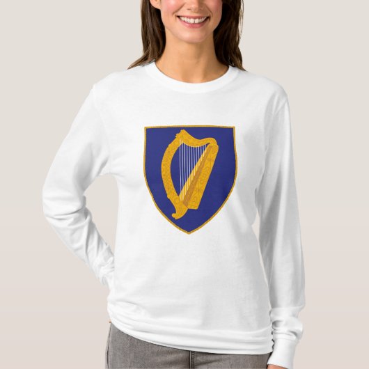 Brian Boru Harp - Symbool van Ierland T-shirt (Voorkant)