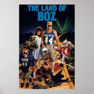 BRIAN BOSEWORTH DE LAND BOZ POSTER