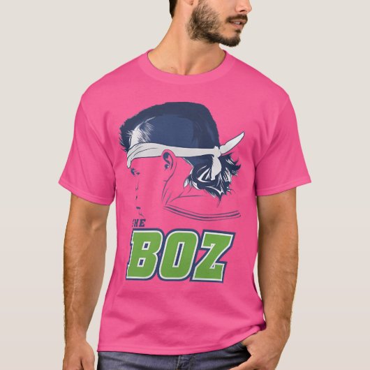 Brian Bosworth Silhouette T-shirt (Voorkant)