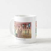 Brian denkt na over de optica koffiemok (Voorkant links)