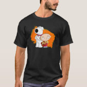 brian en stewie t-shirt (Voorkant)
