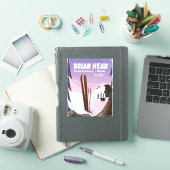 Brian Head, Iron county Utah, USA Ski-poster Sticker (iPad Cover)