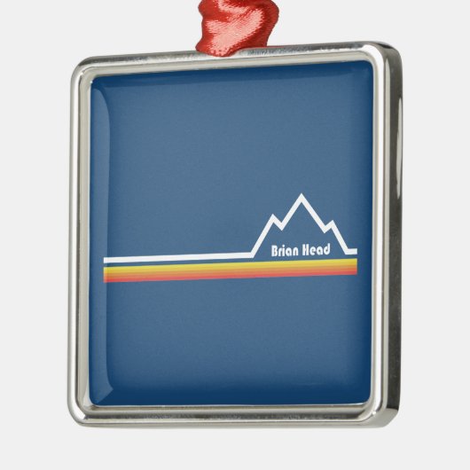 Brian Head Resort Metalen Ornament (Links)