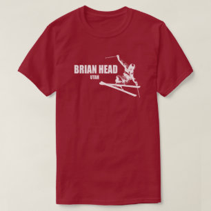Brian Head Resort Utah Skier T-shirt
