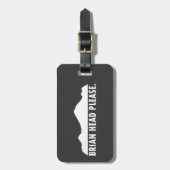 Brian Head Utah alsjeblieft Bagagelabel (Voorkant verticaal)