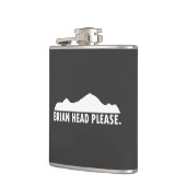 Brian Head Utah alsjeblieft Heupfles (Links)