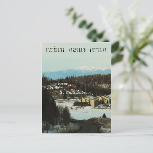 Brian Head, Utah Briefkaart (Staand voorkant)
