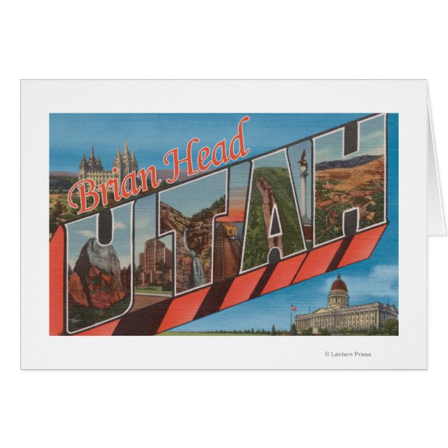 Brian Head, Utah - Grote letterscènes (Voorkant Horizontaal)