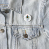 Brian Head Utah ski logo Ronde Button 3,2 Cm (In situ)